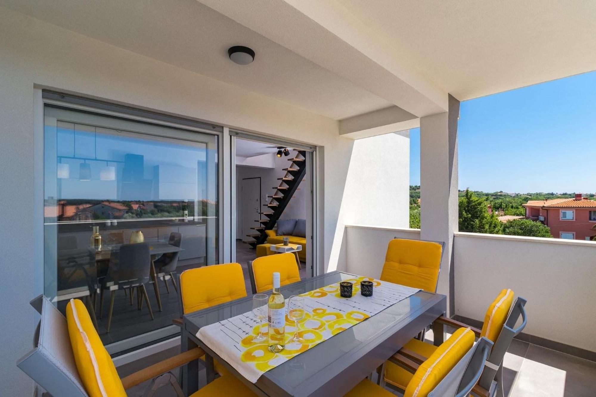 Penthouse Apartment Sax Medulin Kültér fotó